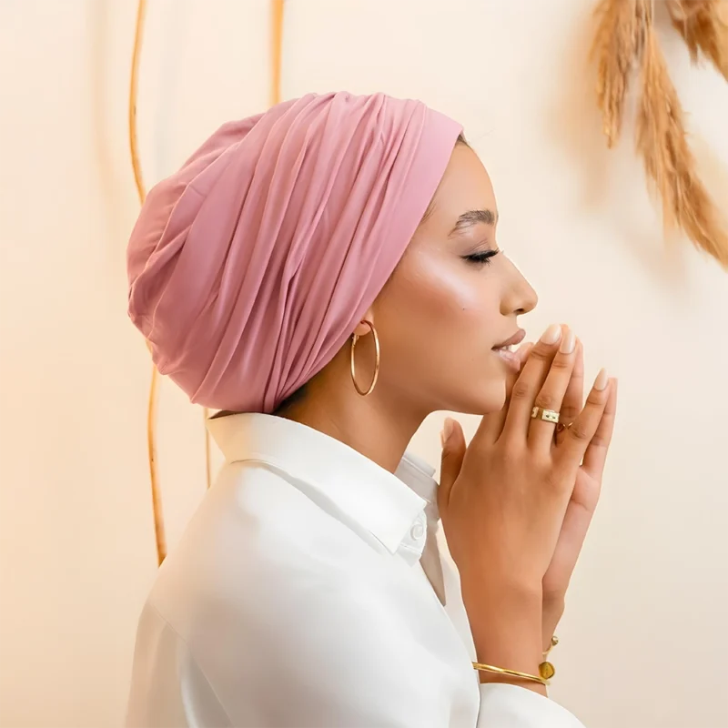 one piece turban cotton lycra