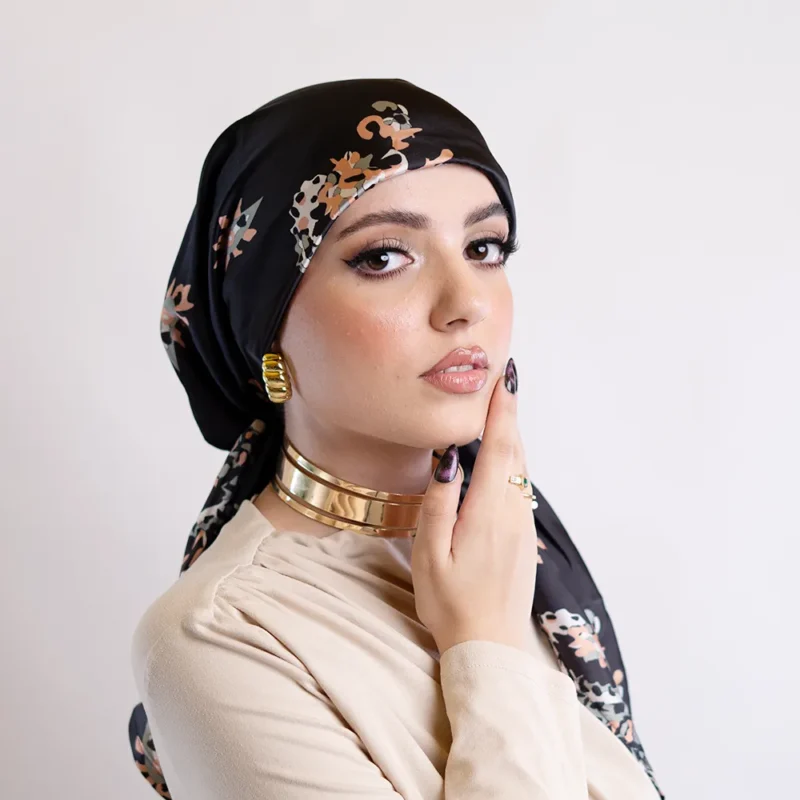 Spanish Turban Printed Stan -flowery