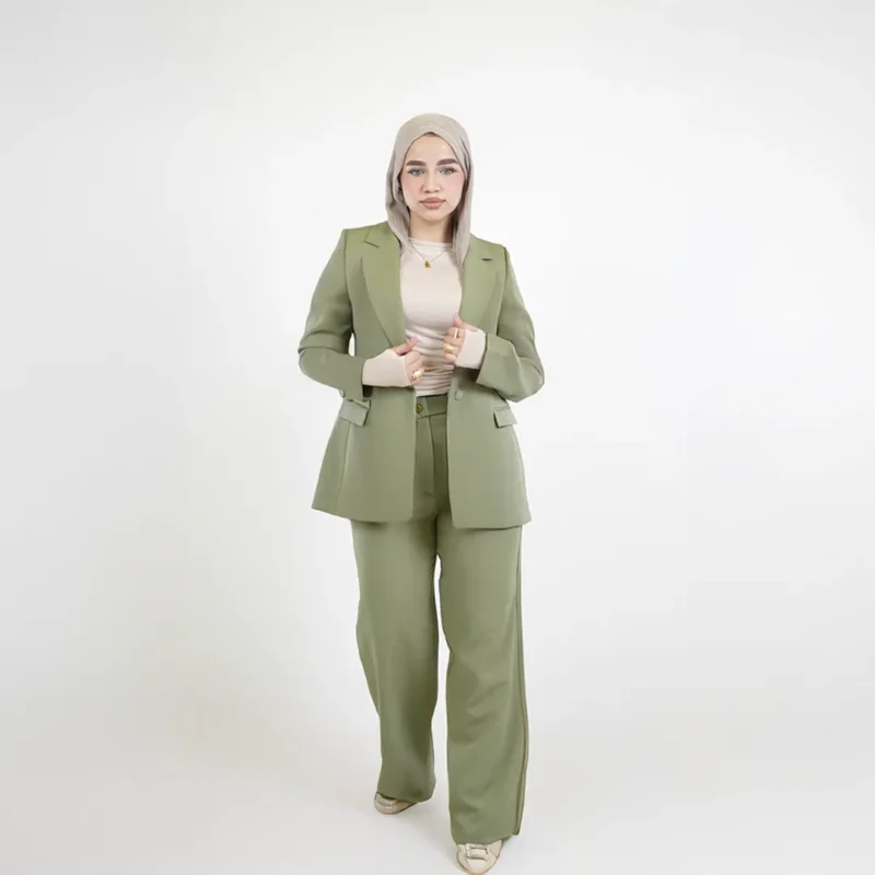 Formal Suit - Full Sleeve Olive