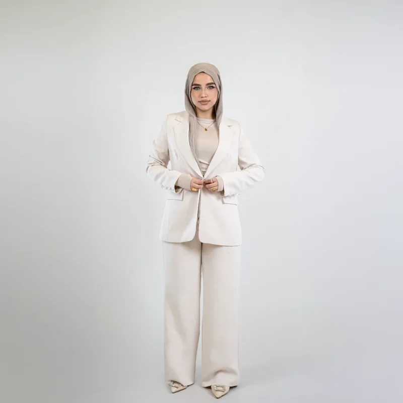 Formal Suit - Full Sleeve Beige